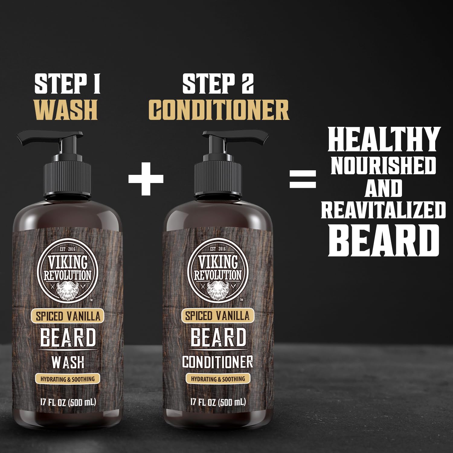 Foto 6 pulgar | Jabón Para Barba Viking Revolution Spiced Vanilla, 500 Ml, Con Aceite De Argán - Venta Internacional.