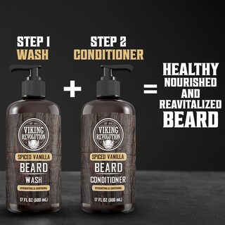 Foto 5 | Jabón Para Barba Viking Revolution Spiced Vanilla, 500 Ml, Con Aceite De Argán - Venta Internacional.