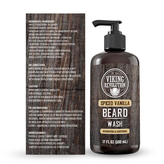 Foto 6 | Jabón Para Barba Viking Revolution Spiced Vanilla, 500 Ml, Con Aceite De Argán - Venta Internacional.
