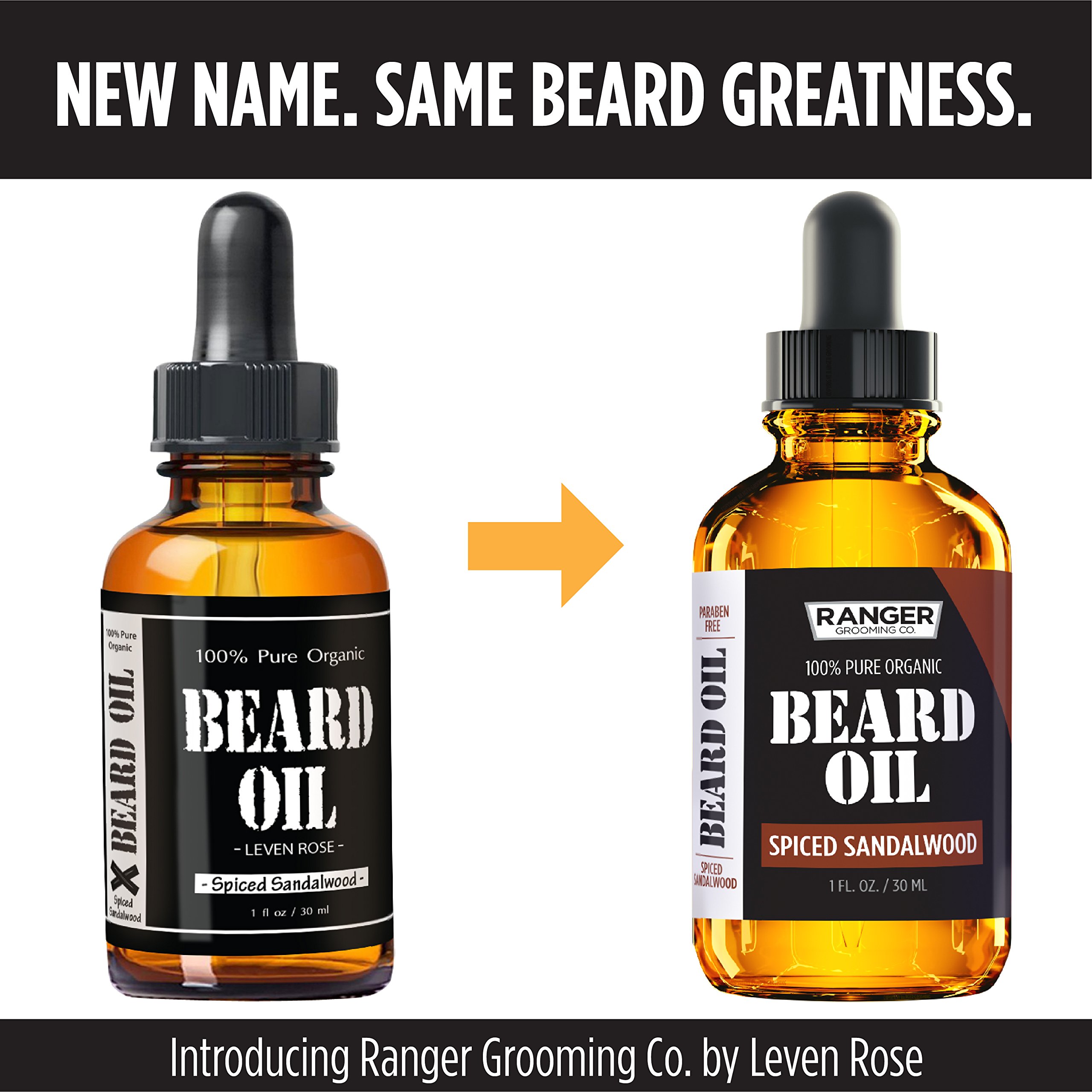 Foto 2 | Aceite Para Barba Y Acondicionador Sin Enjuague Leven Rose Spiced Sandalwood - Venta Internacional.