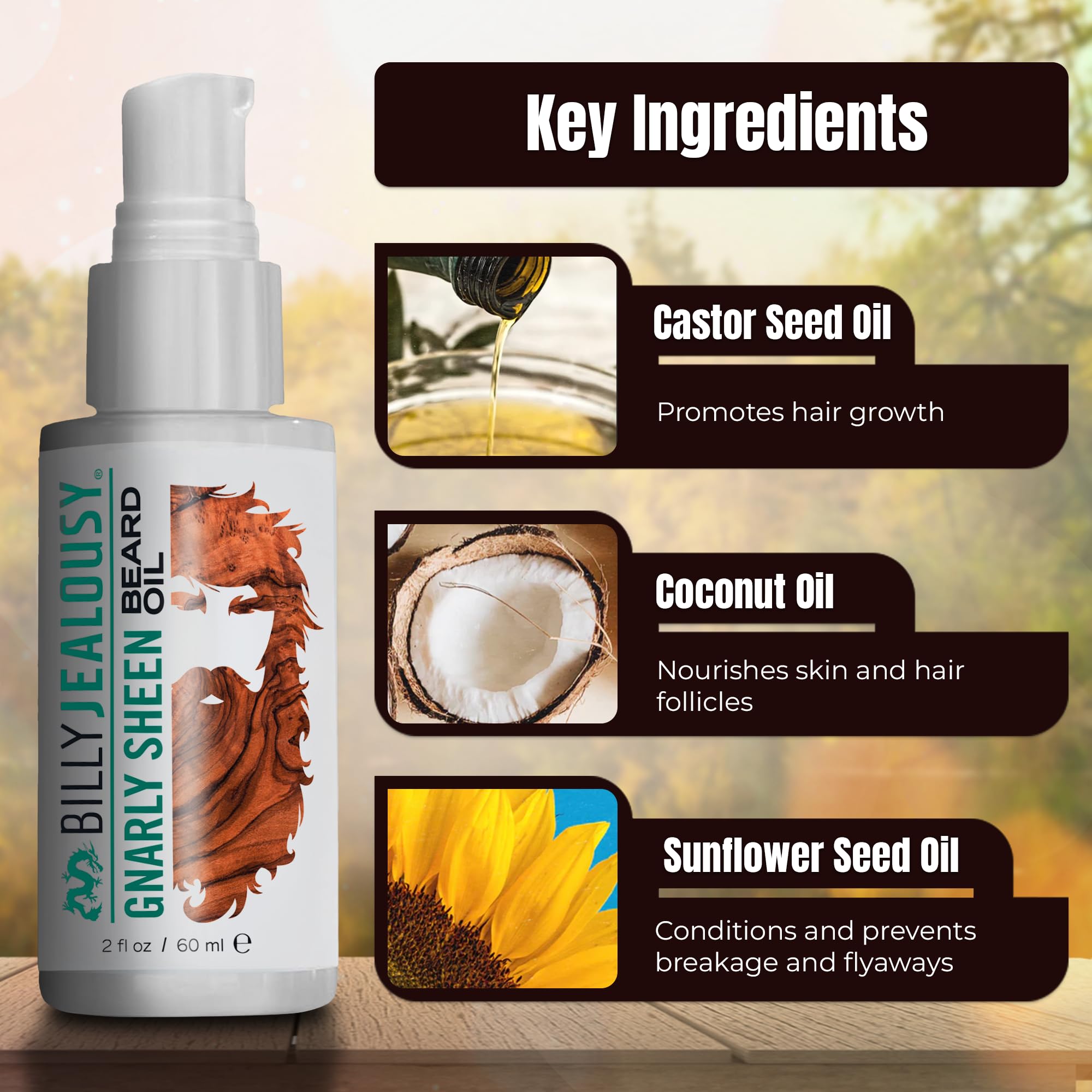 Foto 3 pulgar | Aceite Para Barba Billy Jealousy Weightless Low Shine, 60 Ml, Para Hombre - Venta Internacional.