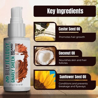 Foto 2 | Aceite Para Barba Billy Jealousy Weightless Low Shine, 60 Ml, Para Hombre - Venta Internacional.