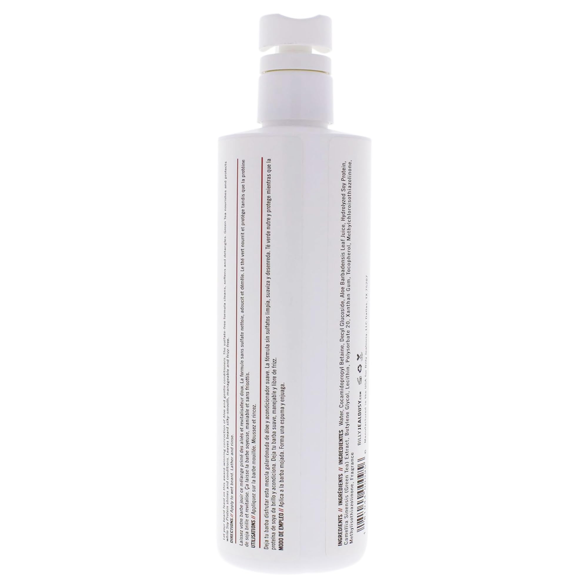 Foto 5 | Jabón Para Barba Billy Jealousy, Suave Y Manejable, Sin Encrespamiento, 480 Ml - Venta Internacional.