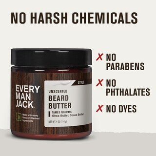 Foto 7 | Manteca Para Barba Every Man Jack Sin Perfume, 120 Ml (paquete De 2) - Venta Internacional.
