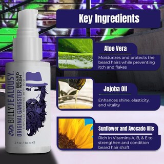 Foto 2 | Aceite Para Barba Billy Jealousy Original Gangster 60 Ml Para Hombre - Venta Internacional.