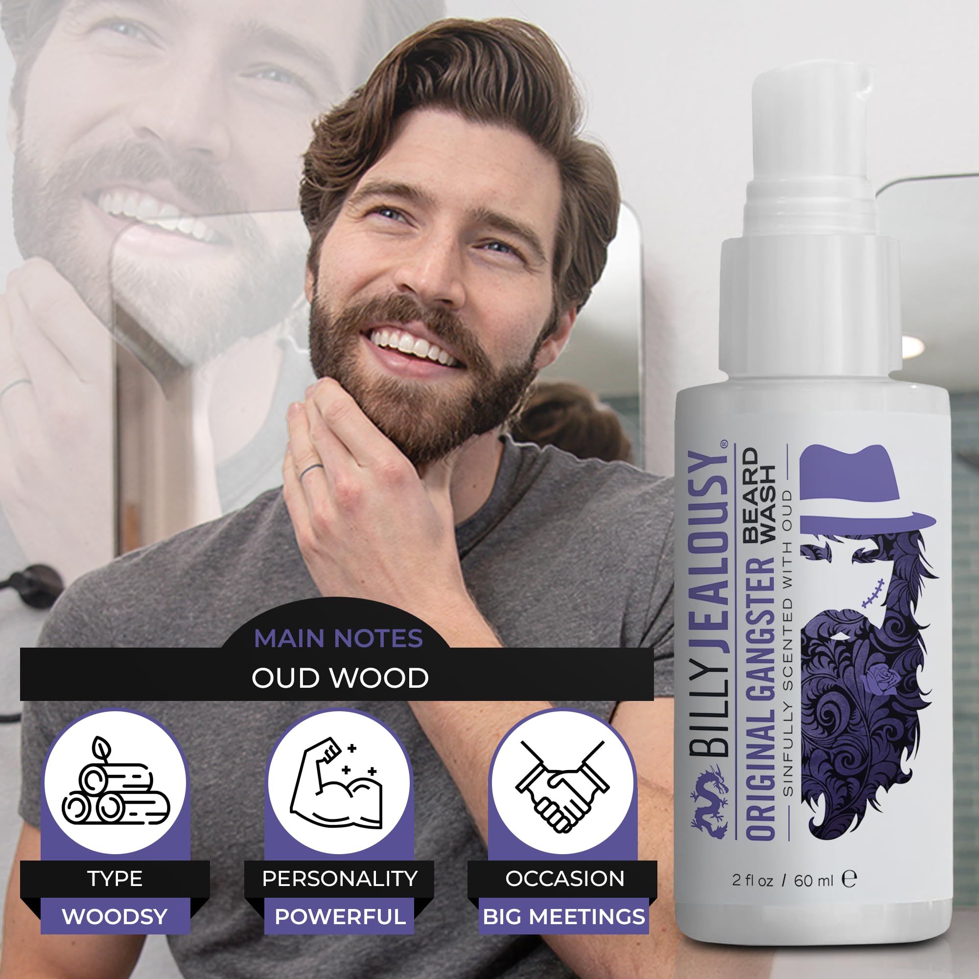 Foto 5 pulgar | Aceite Para Barba Billy Jealousy Original Gangster 60 Ml Para Hombre - Venta Internacional.