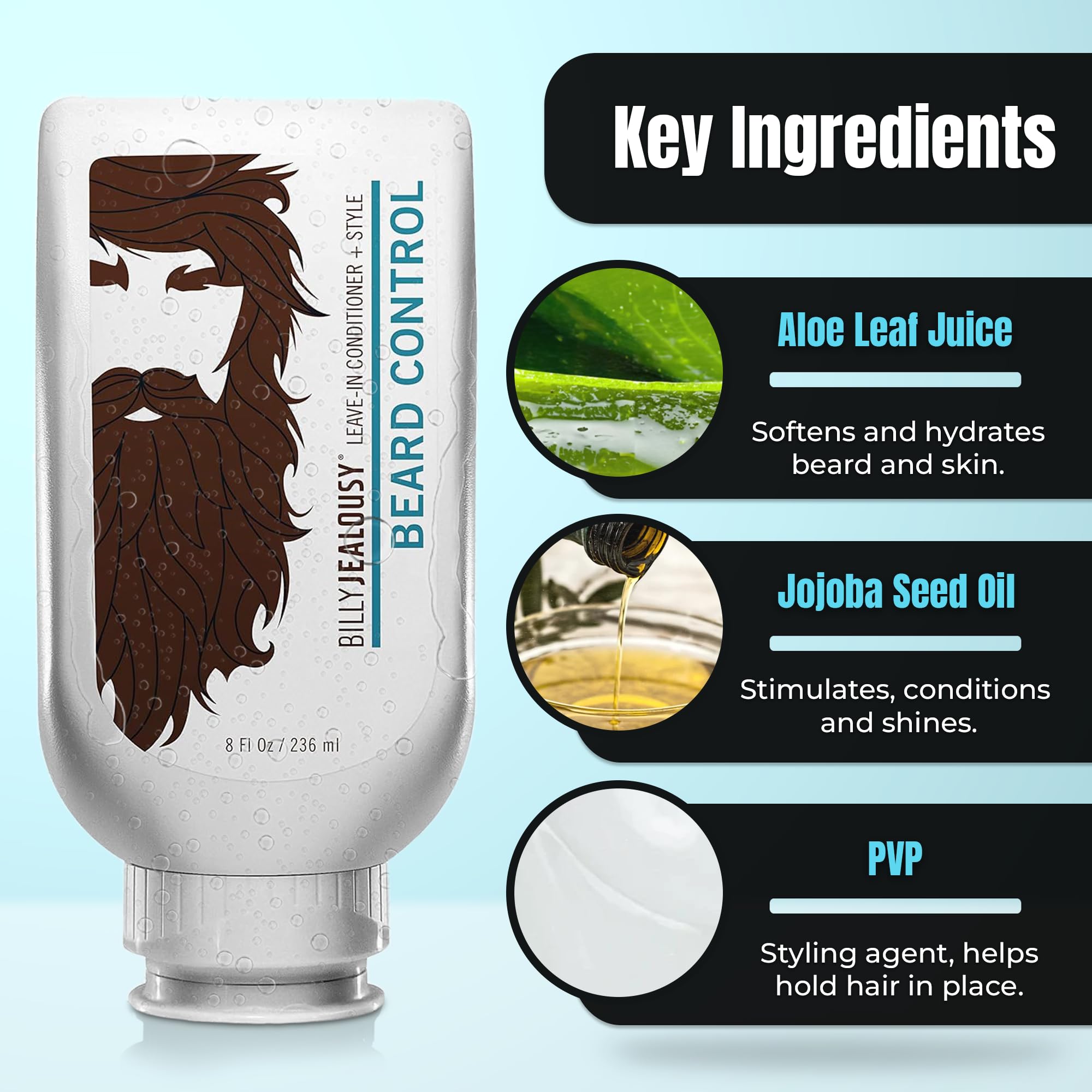 Foto 3 pulgar | Acondicionador Para Barba Billy Jealousy Original Beard Control 240 Ml - Venta Internacional.