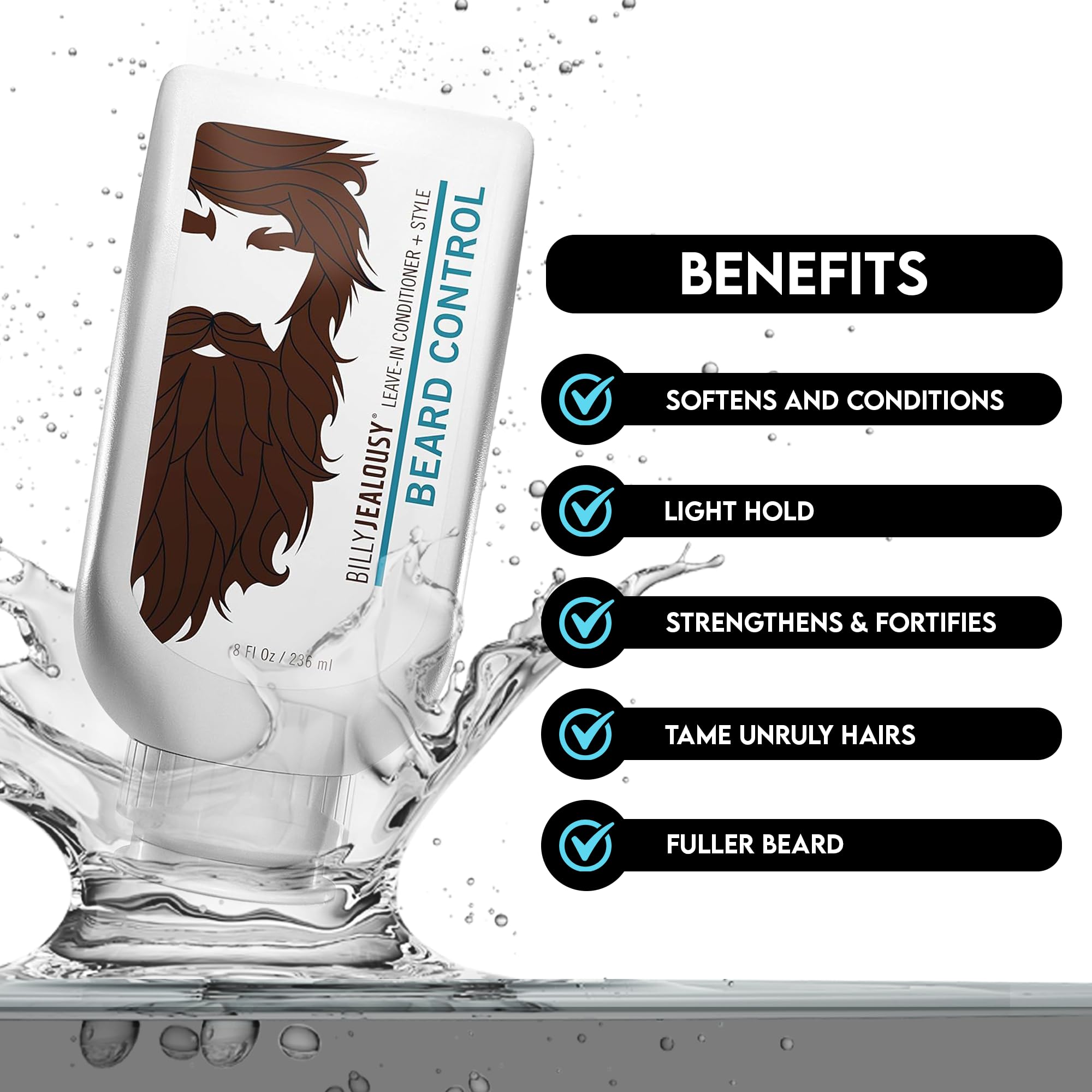Foto 4 pulgar | Acondicionador Para Barba Billy Jealousy Original Beard Control 240 Ml - Venta Internacional.