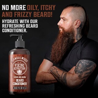 Foto 2 | Acondicionador De Barba Viking Revolution Sandalwood 1l Para Hombre - Venta Internacional.