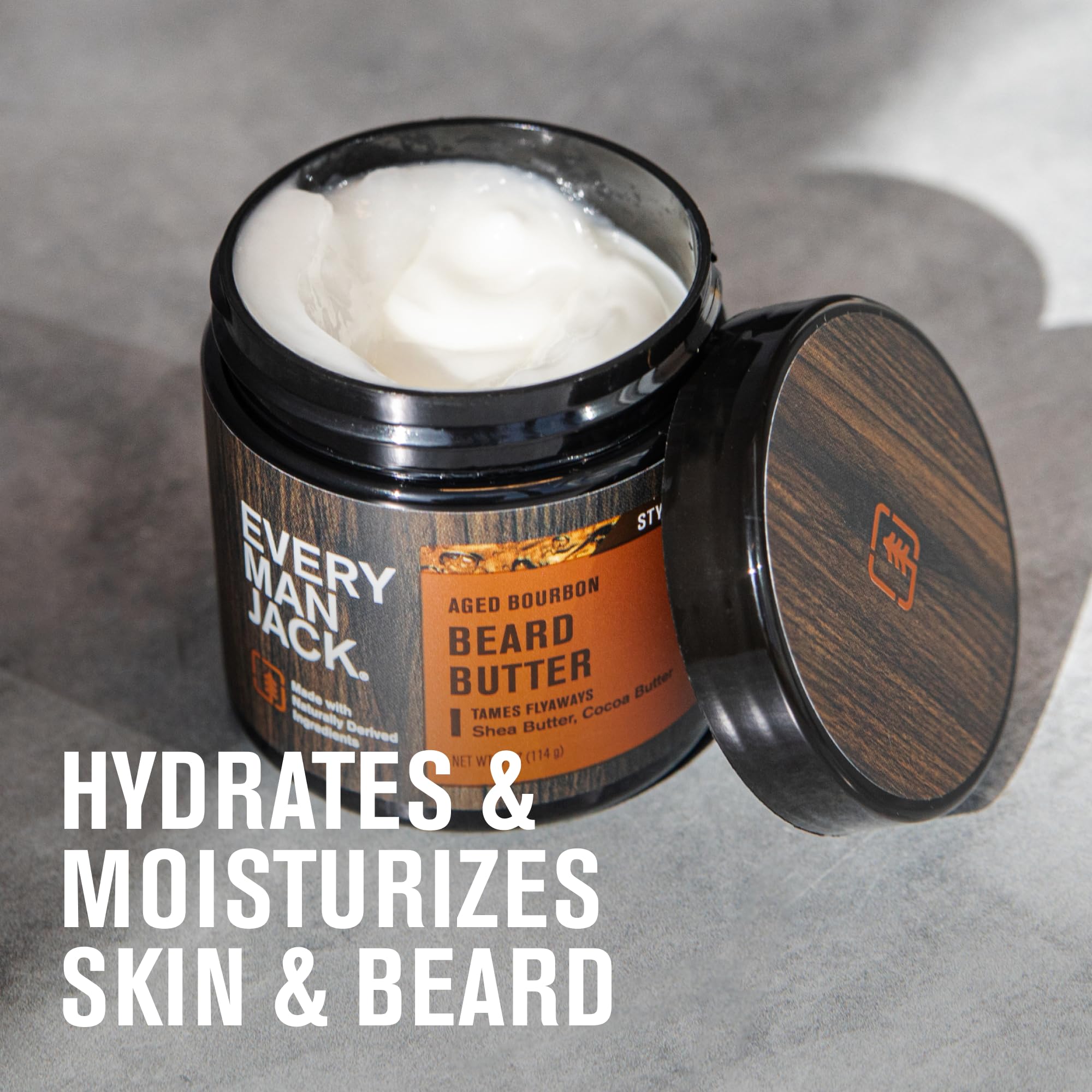 Foto 4 | Manteca Para Barba Every Man Jack, Fragancia De Bourbon Envejecido, 120 Ml, Paquete De 2 - Venta Internacional.
