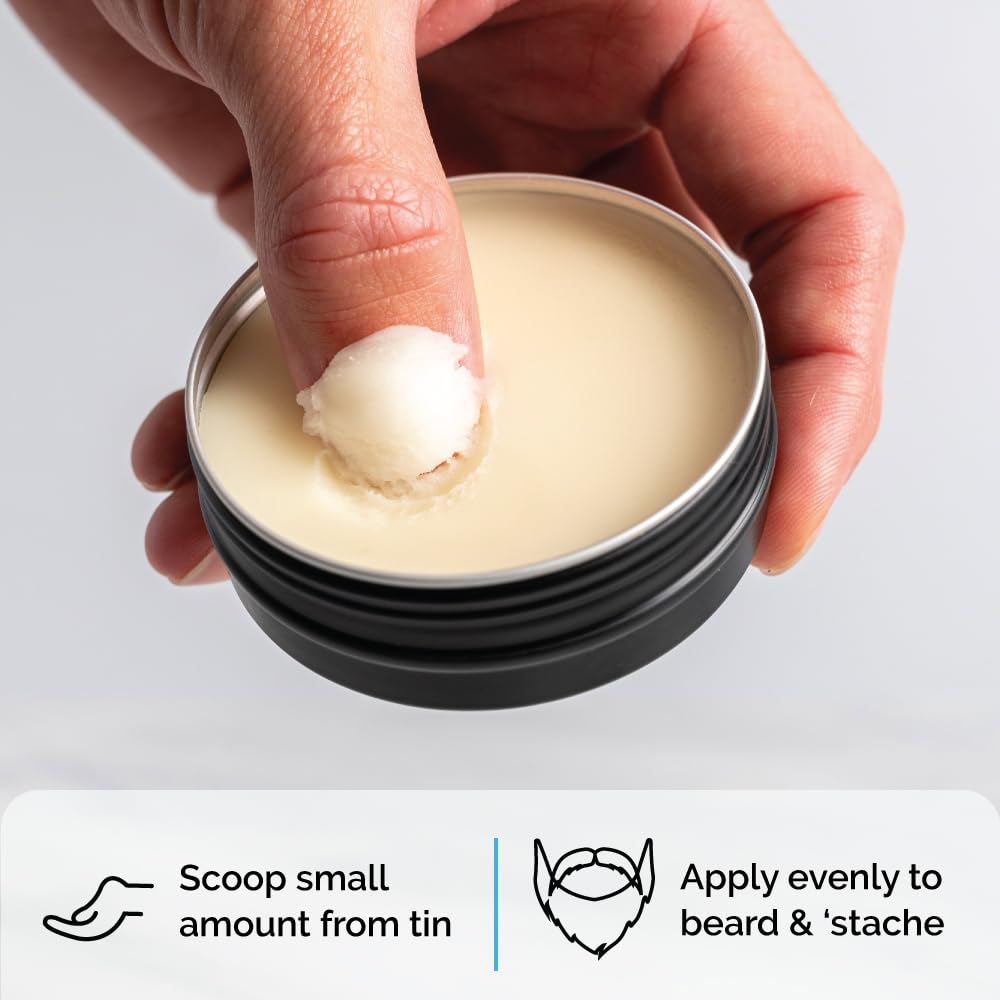 Foto 6 pulgar | Bálsamo Para Barba Zeus Natural, Cera De Abejas Y Manteca De Karité, 60 Ml, Vainilla Y Ron - Venta Internacional.