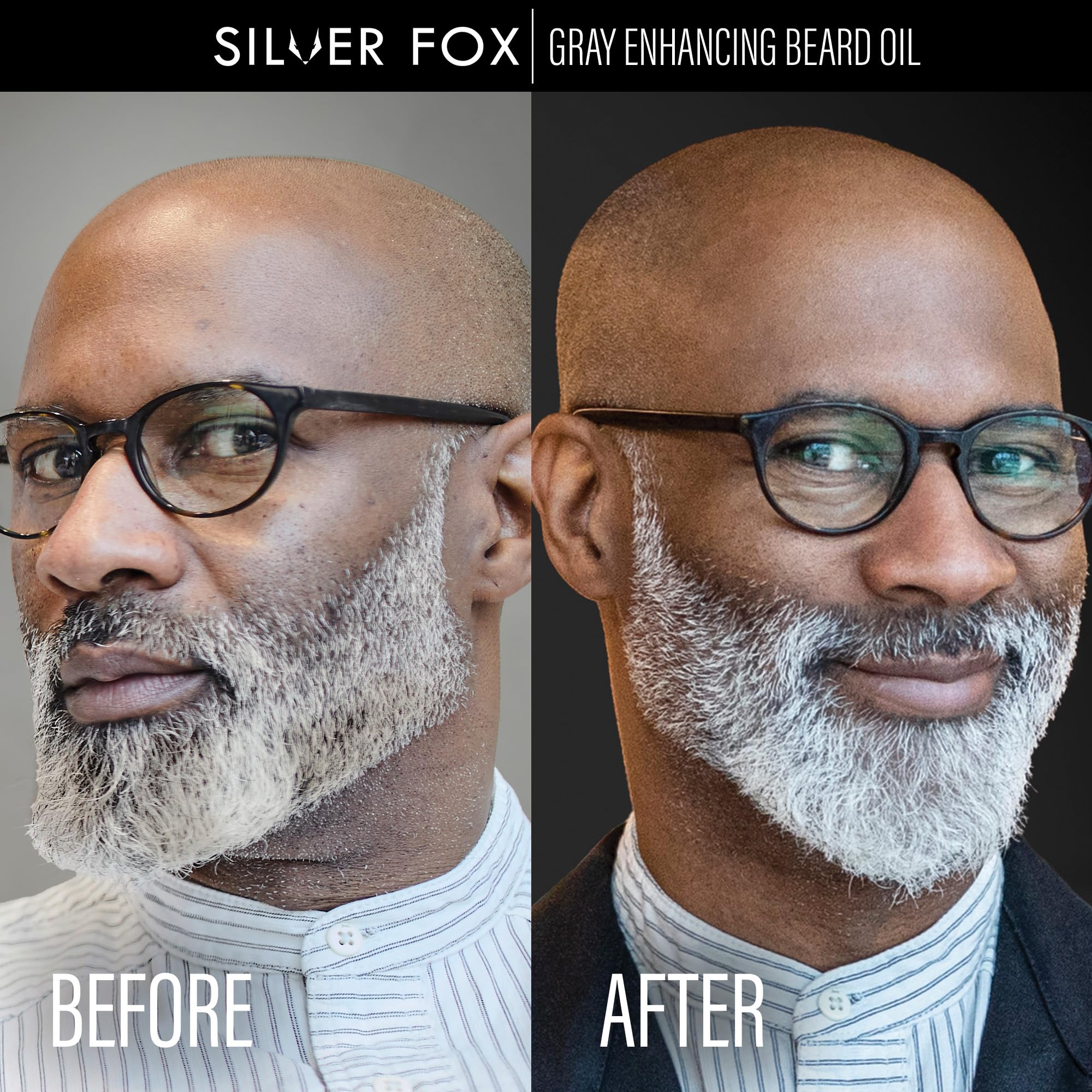 Foto 6 pulgar | Aceite Para Barba Godefroy Silver Fox Natural Para Cabellos Grises, 30 Ml - Venta Internacional.
