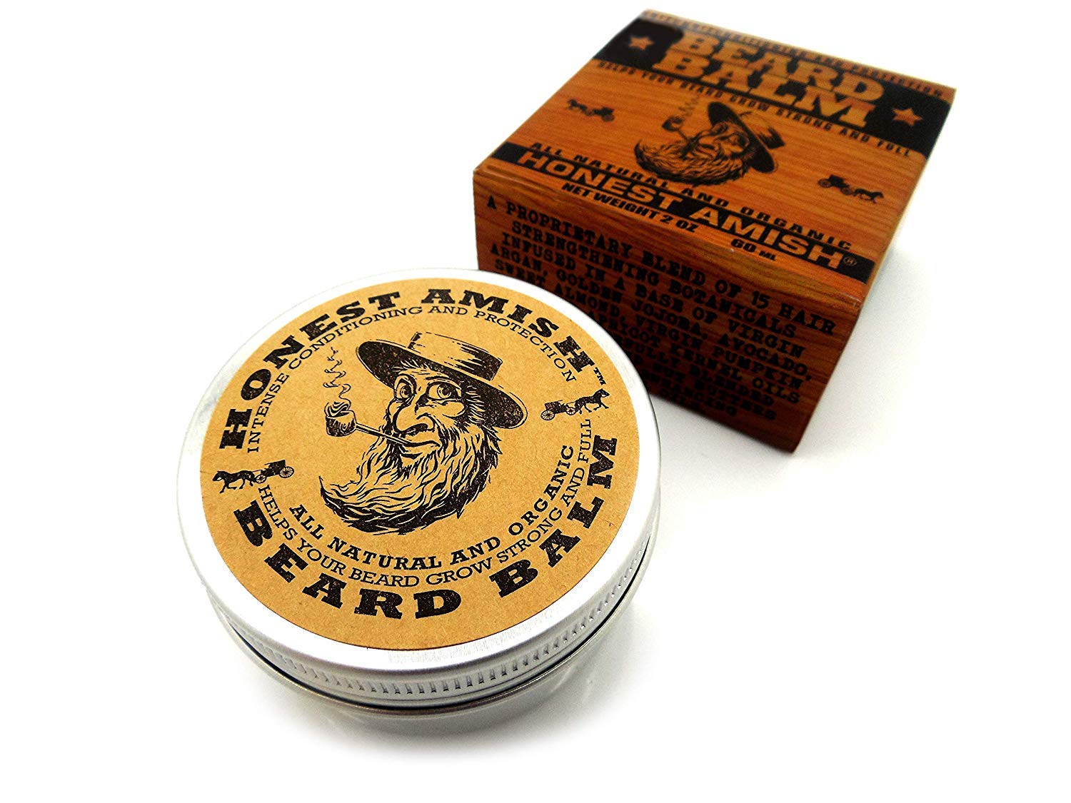 Foto 4 pulgar | Bálsamo Para Barba, Acondicionador Sin Enjuague Honest Amish, 60 Ml - Venta Internacional.