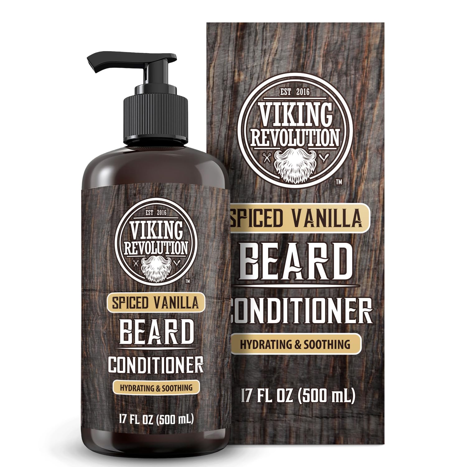 Foto 2 pulgar | Acondicionador Para Barba Viking Revolution Spiced Vanilla, 500 Ml - Venta Internacional.