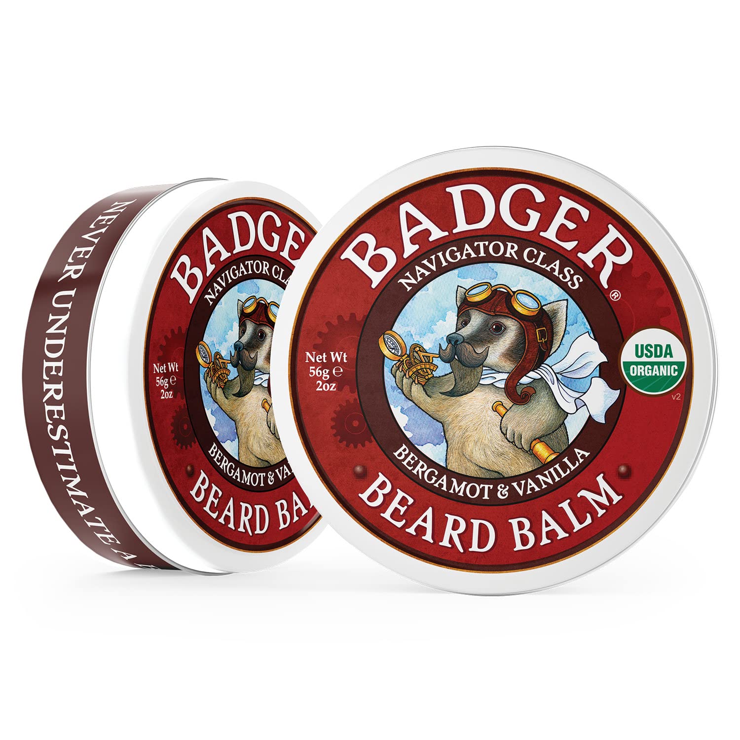 Foto 3 | Bálsamo Para Barba Badger Organic, Acondicionador Sin Enjuague, 60 Ml - Venta Internacional.