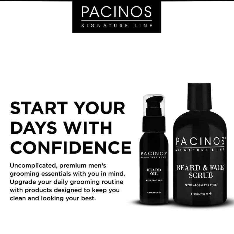 Foto 6 pulgar | Aceite Para Barba Pacinos, Hidratante Para El Crecimiento Del Cabello, 60 Ml, Para Hombres - Venta Internacional.
