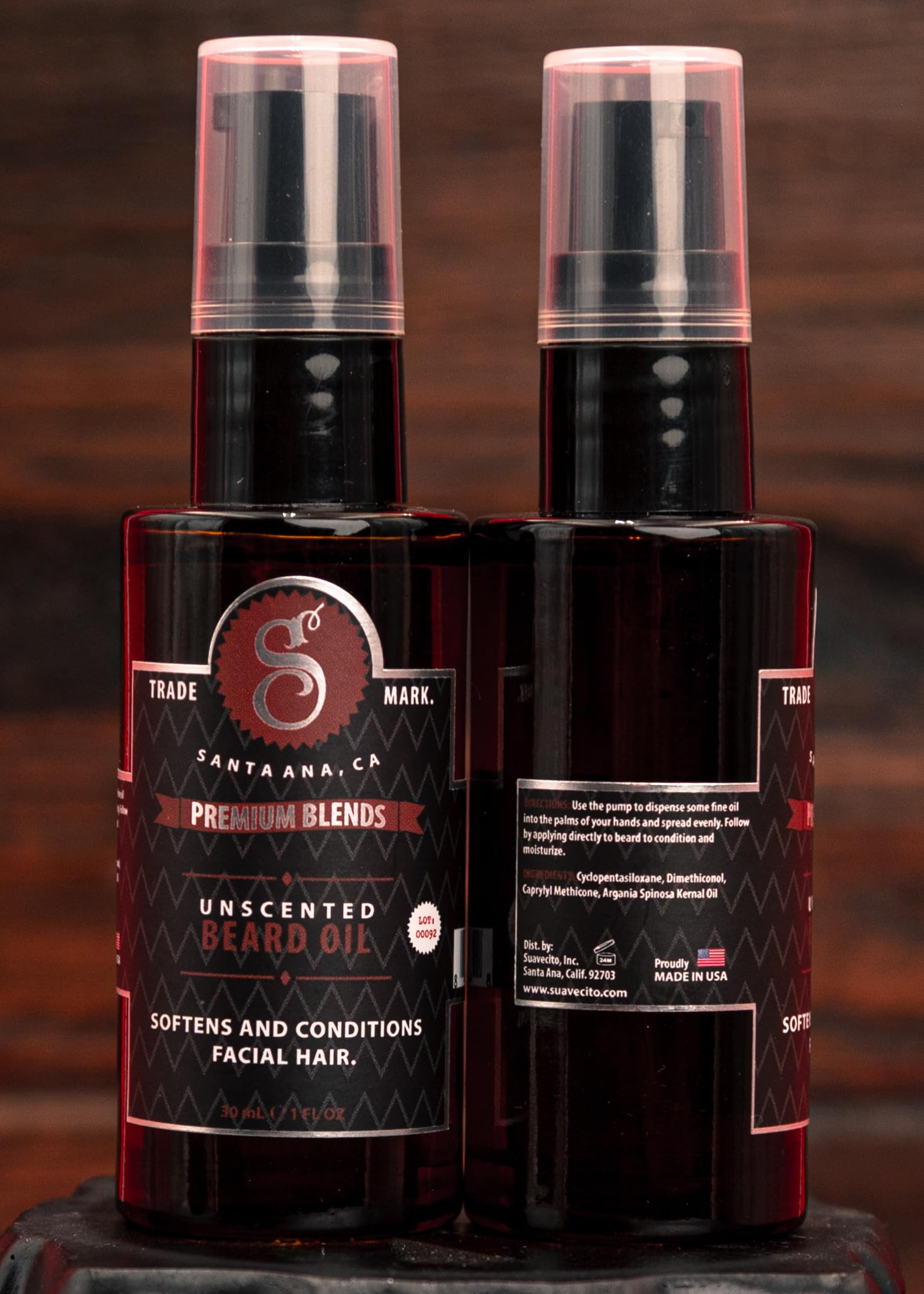 Foto 4 pulgar | Aceite Para Barba Suavecito Premium Blends Leave-in, 30 Ml, Sin Perfume - Venta Internacional.