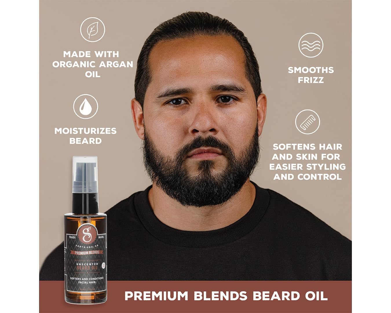 Foto 5 pulgar | Aceite Para Barba Suavecito Premium Blends Leave-in, 30 Ml, Sin Perfume - Venta Internacional.