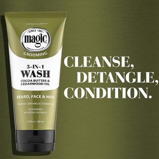 Foto 2 | Jabón Para Barba Softsheen-carson Magic 3 En 1 Con Manteca De Cacao 200 Ml - Venta Internacional.