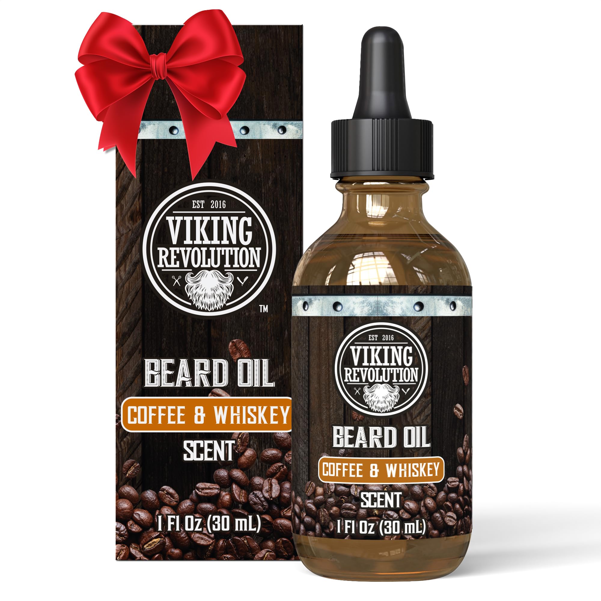 Foto 2 pulgar | Whisky De Café Beard Oil Viking Revolution Con Argán Y Jojoba - Venta Internacional.