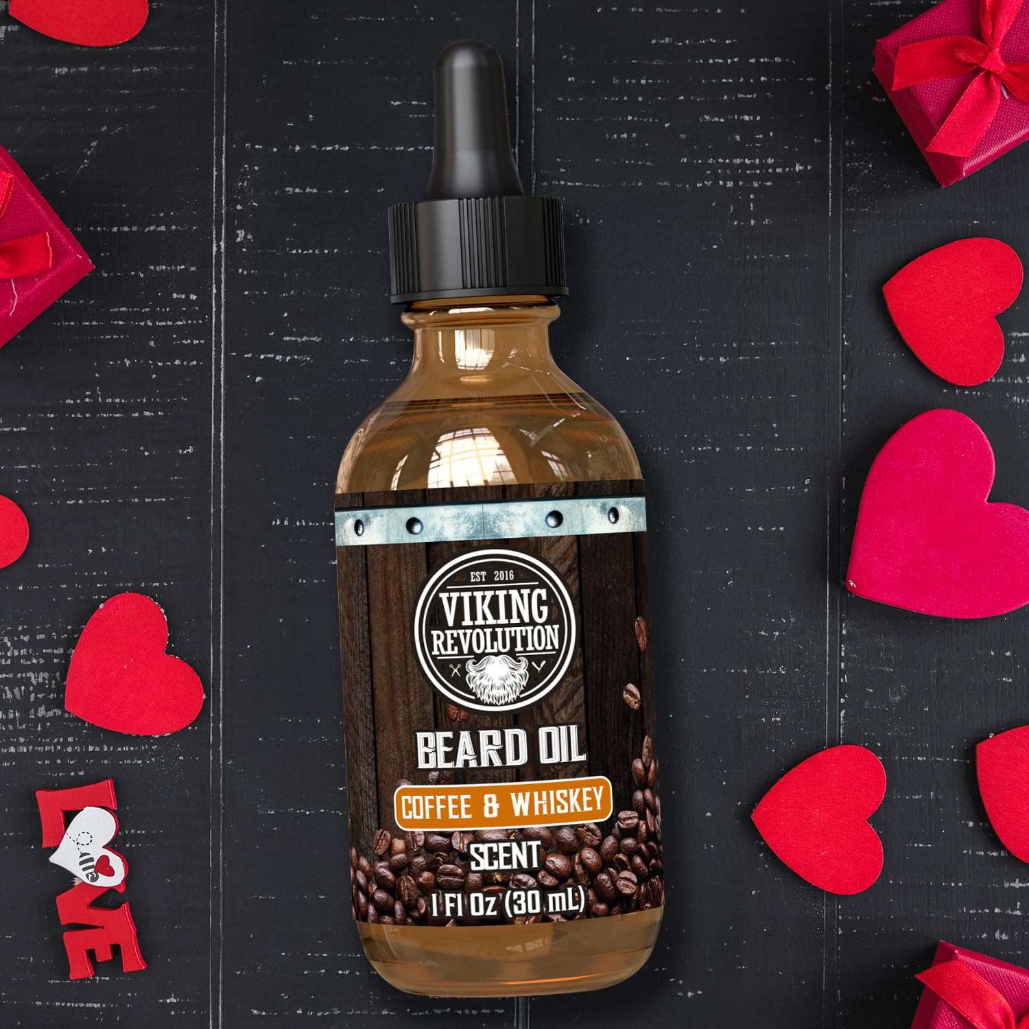 Foto 4 pulgar | Whisky De Café Beard Oil Viking Revolution Con Argán Y Jojoba - Venta Internacional.