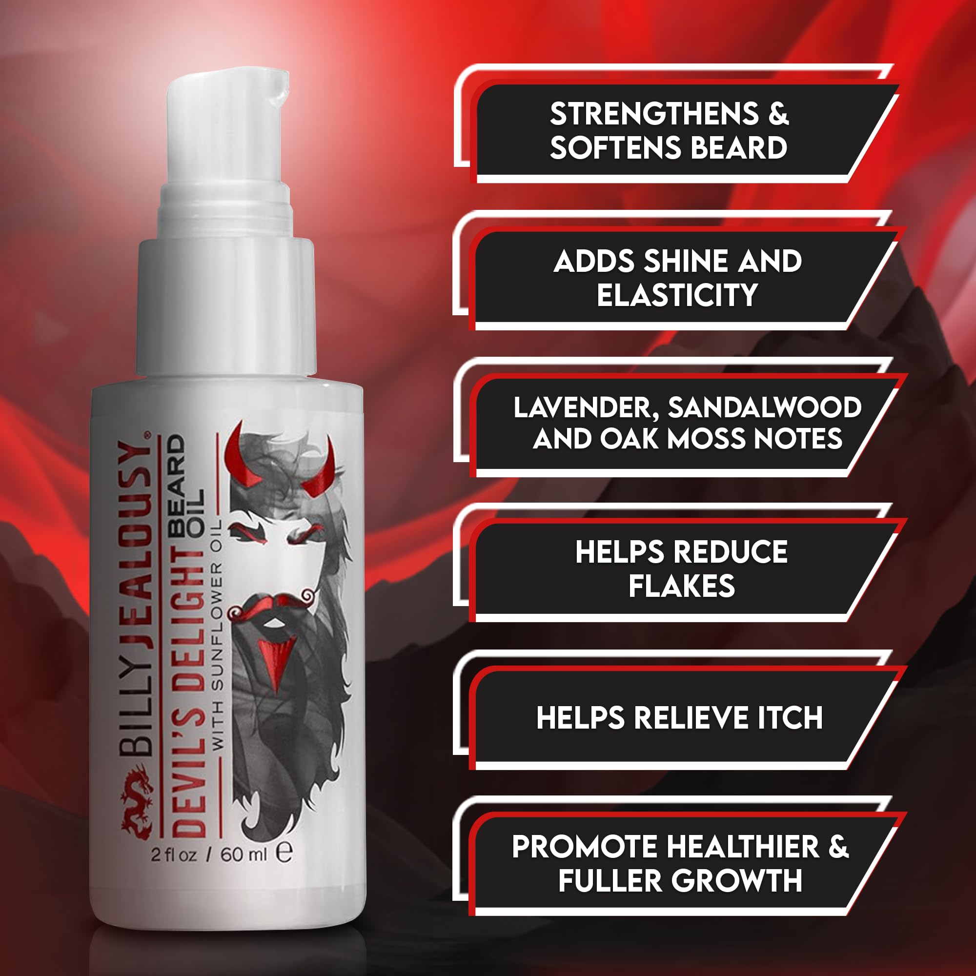Foto 4 pulgar | Aceite Para Barba Billy Jealousy Devil's Delight 60 Ml Para Hombre - Venta Internacional.