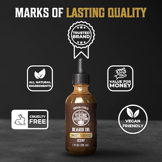 Foto 5 | Aceite Para Barba Viking Revolution Sweet Tobacco Con Argán Y Jojoba - Venta Internacional.