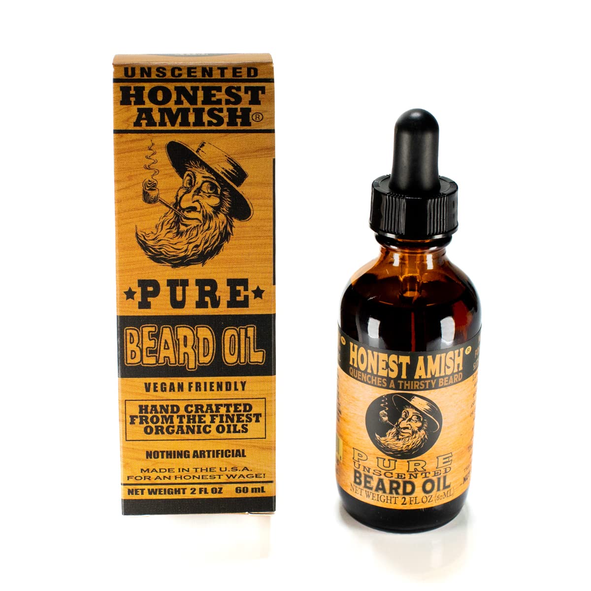 Foto 3 pulgar | Aceite Para Barba Honest Amish Pure, Sin Fragancia, 60 Ml - Venta Internacional.
