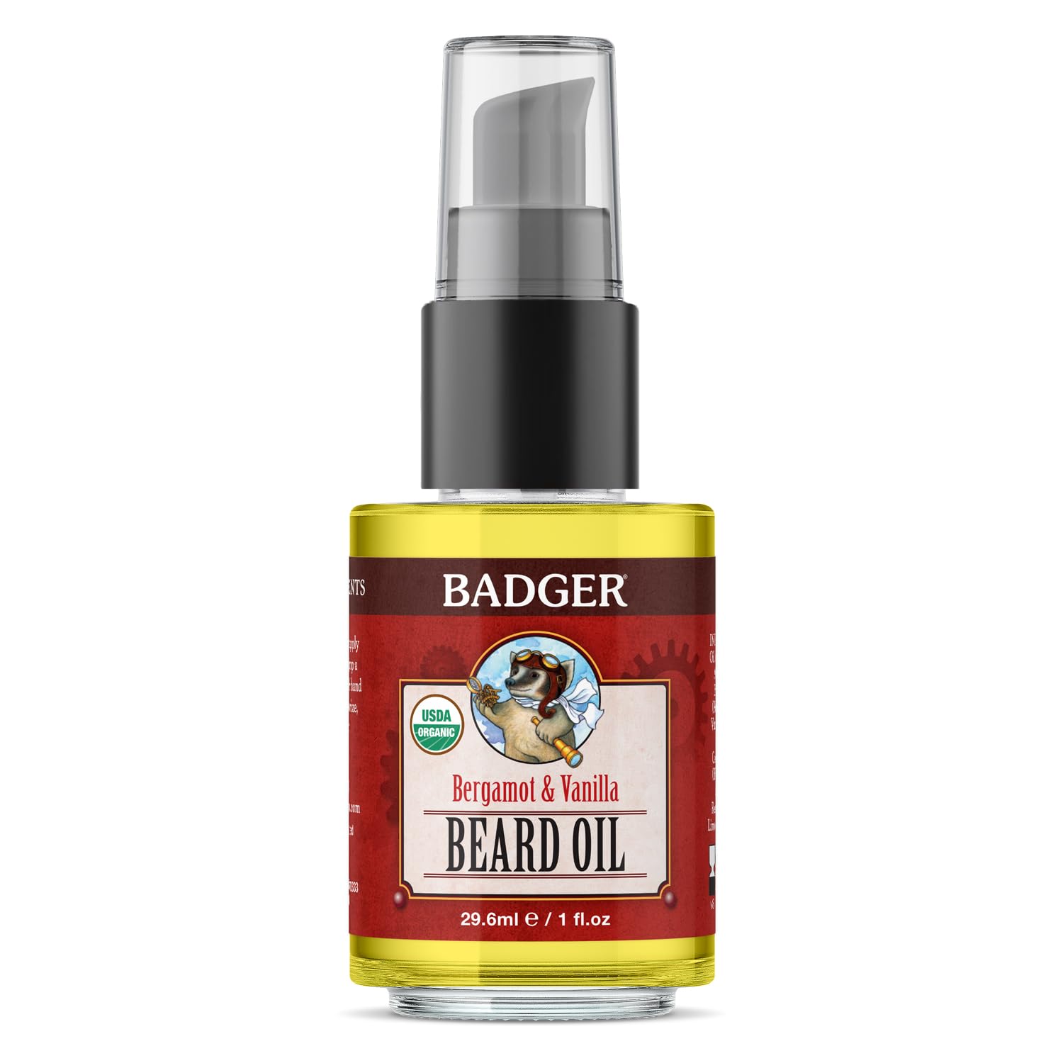 Foto 2 pulgar | Aceite Para Barba Badger Organic 30 Ml - Venta Internacional.