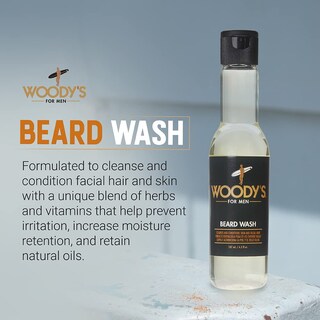 Foto 5 | Jabón Para Barba Woody's Energizing Cleansing Acondiciona 185 Ml - Venta Internacional.