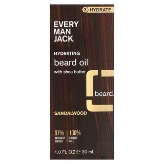 Foto 2 | Aceite Para Barba Every Man Jack, Fragancia De Sándalo, 30 Ml - Venta Internacional.