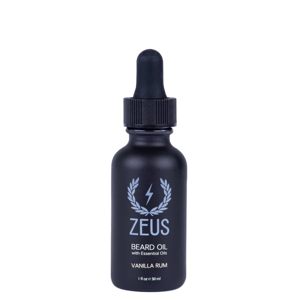 Foto 2 pulgar | Aceite Para Barba Zeus Natural Premium Conditioner, 30 Ml, Ron De Vainilla - Venta Internacional.