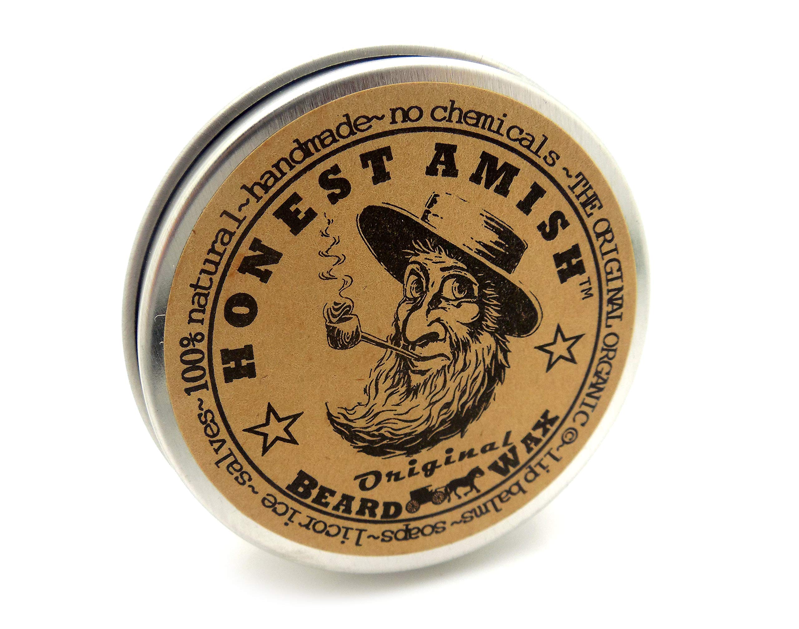 Foto 3 pulgar | Cera Para Barba Honest Amish Original, Totalmente Natural Y Orgánica, 60 Ml - Venta Internacional.