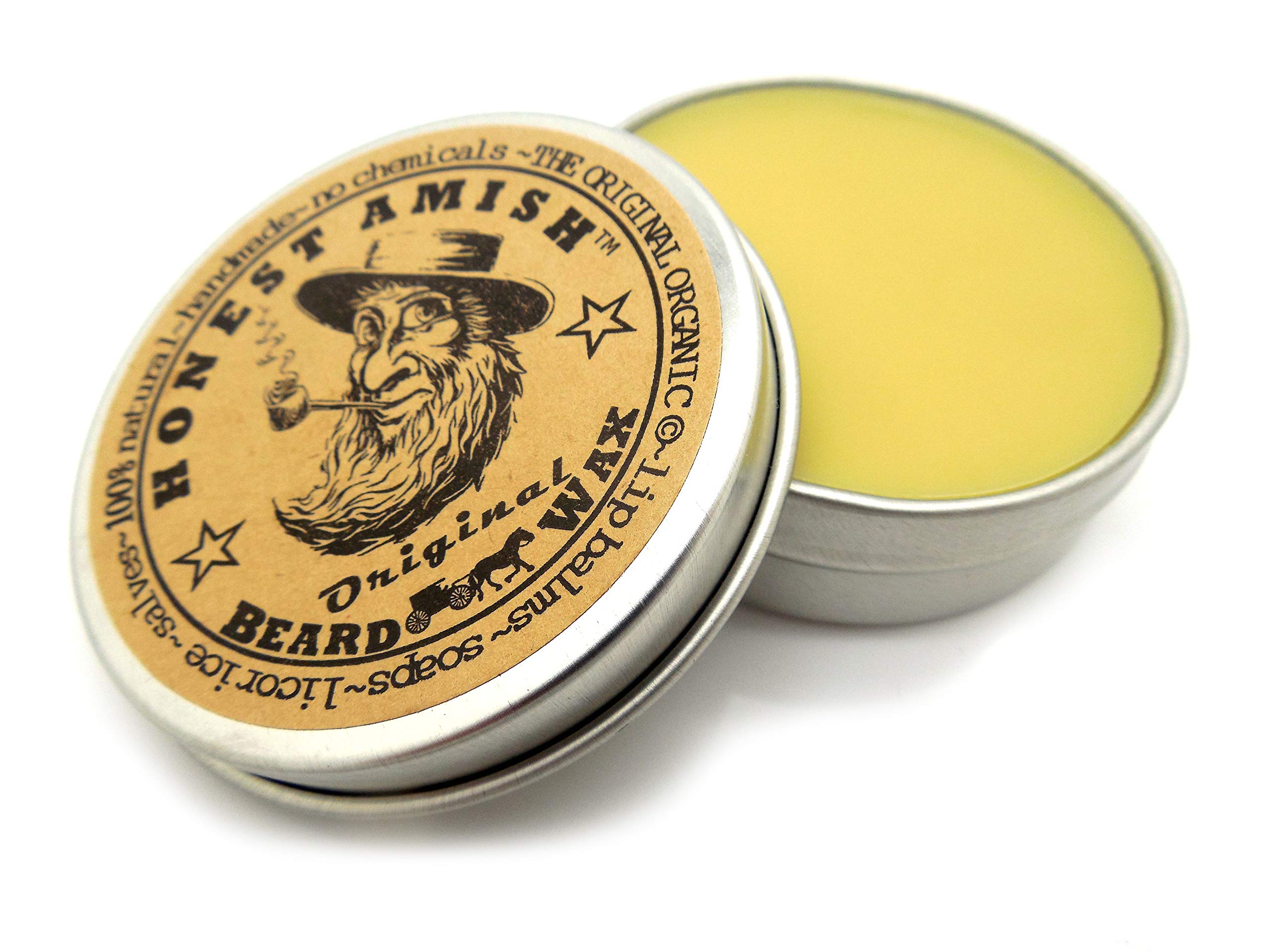 Foto 5 pulgar | Cera Para Barba Honest Amish Original, Totalmente Natural Y Orgánica, 60 Ml - Venta Internacional.