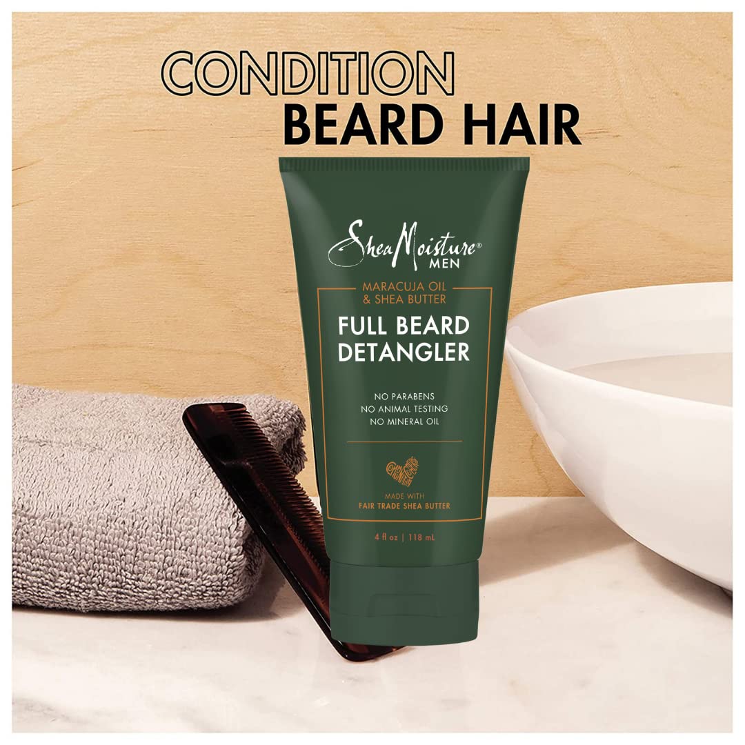 Foto 4 pulgar | Desenredante De Barba Sheamoisture Men Full Con Aceite De Maracuyá, 120 Ml - Venta Internacional.