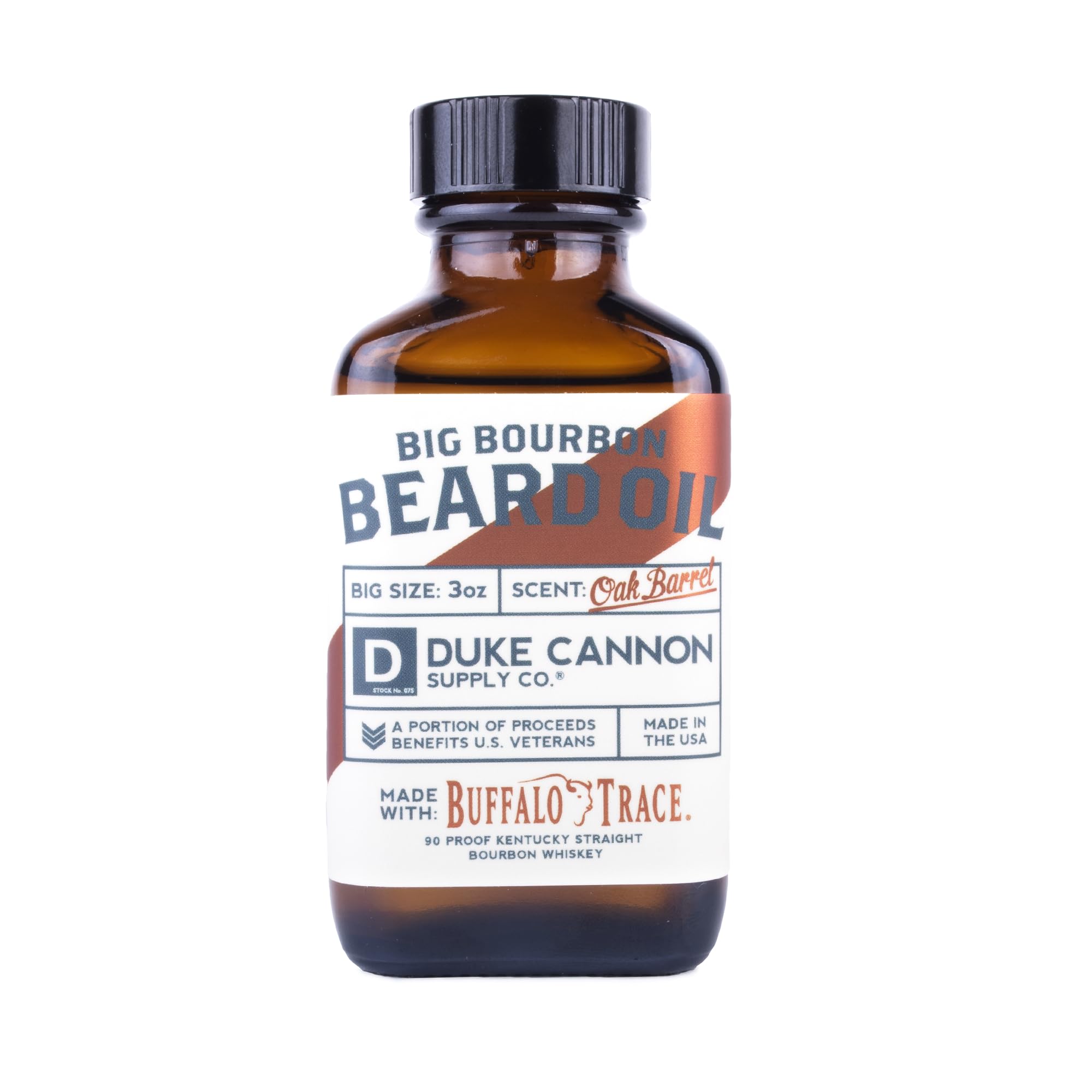 Foto 2 pulgar | Aceite Para Barba Duke Cannon Big Bourbon Organic 90 Ml - Venta Internacional.