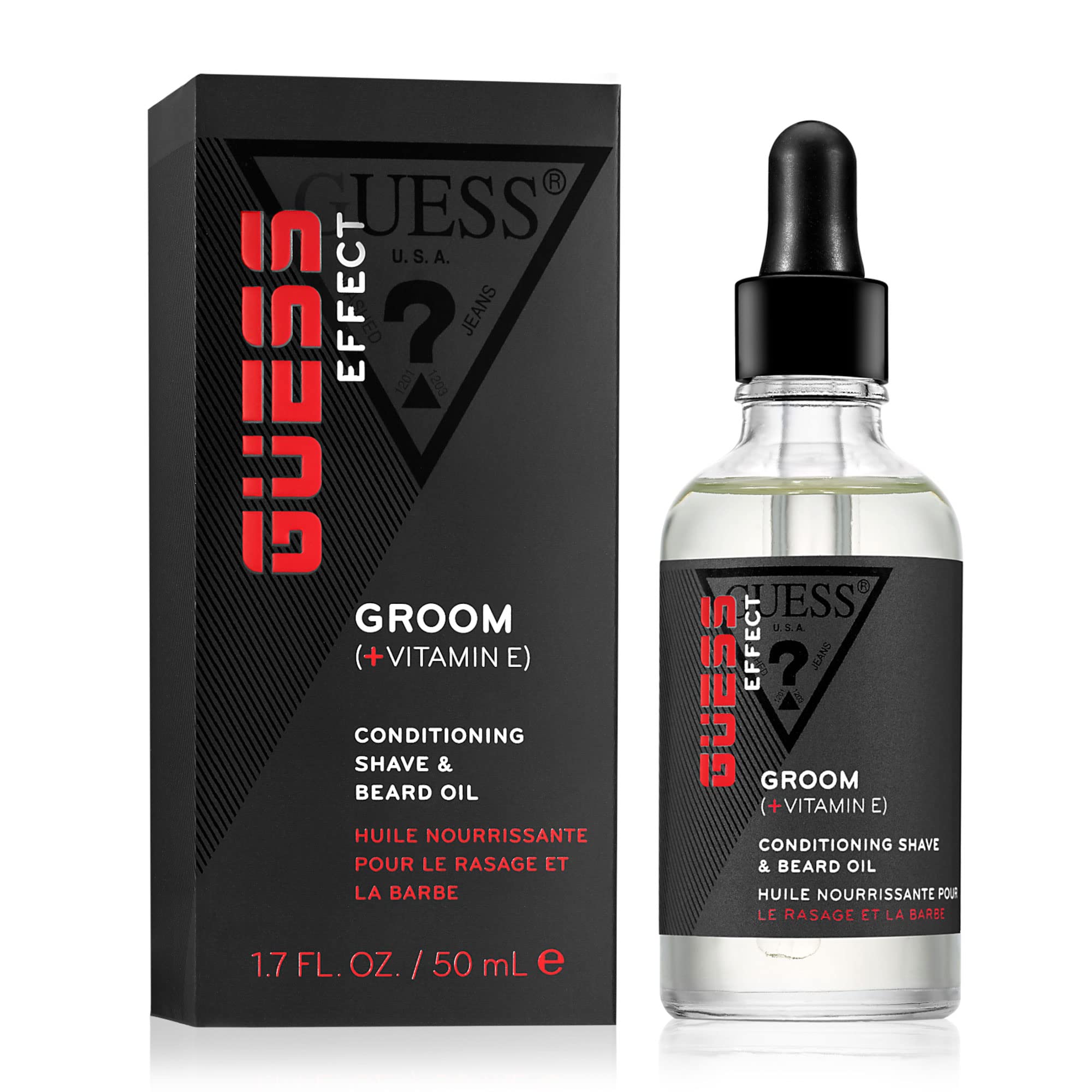 Aceite De Afeitar Y Barba Guess Guess Effect Boost 50 Ml Para Hombre - Venta Internacional.
