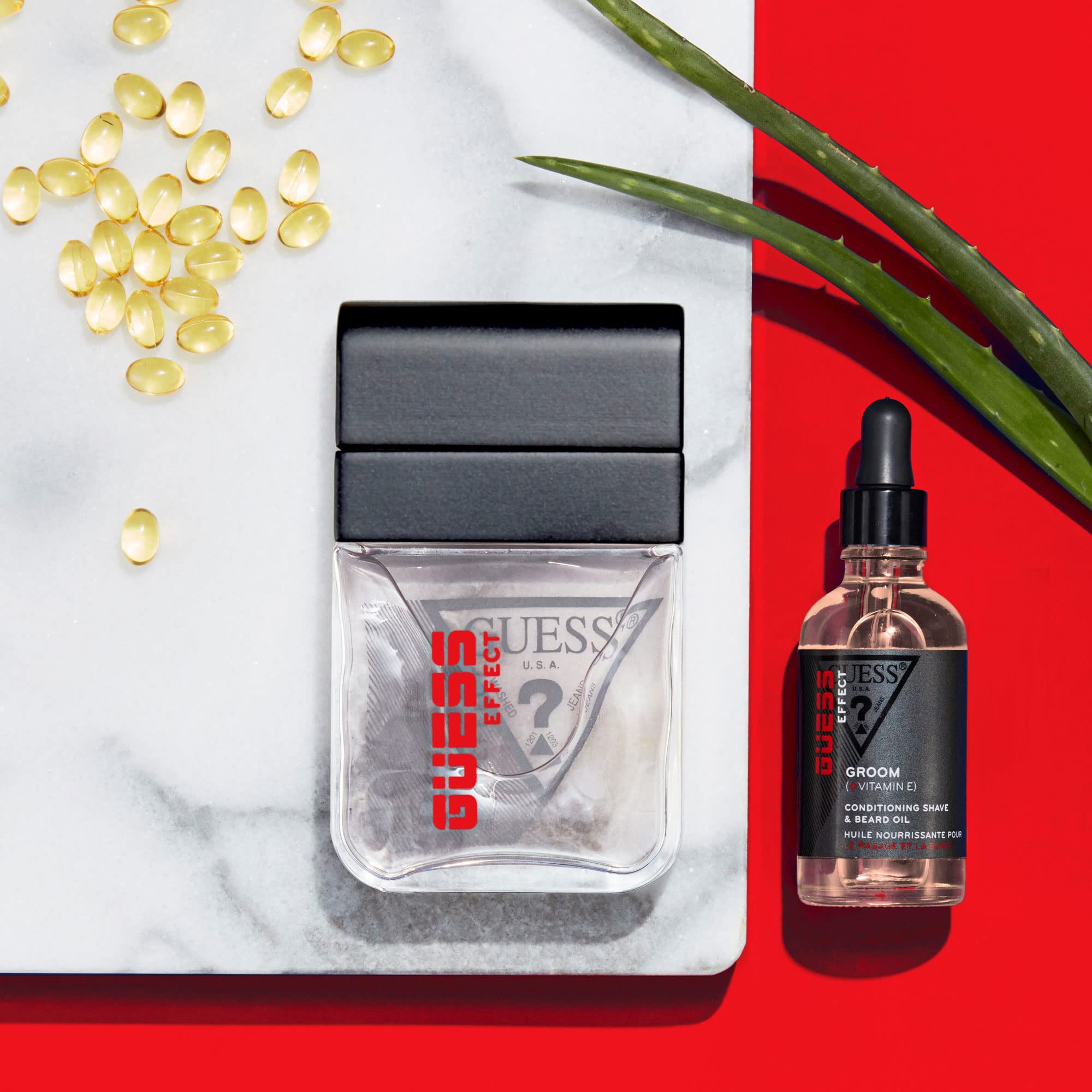 Foto 6 pulgar | Aceite De Afeitar Y Barba Guess Guess Effect Boost 50 Ml Para Hombre - Venta Internacional.