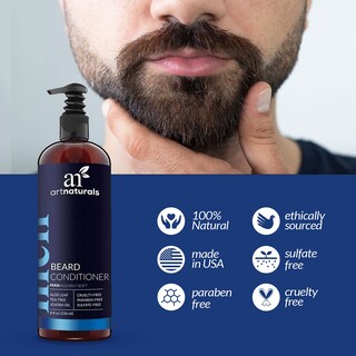Foto 4 | Acondicionador Profundo Para Barba Artnaturals Natural 236 Ml Con Aloe Vera - Venta Internacional.
