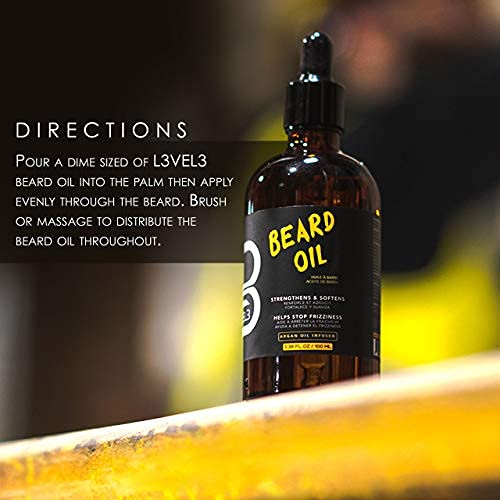 Foto 3 pulgar | Aceite Para Barba L3 Nivel 3 Que Promueve Un Crecimiento Rápido Y Suaviza 30 Ml - Venta Internacional.