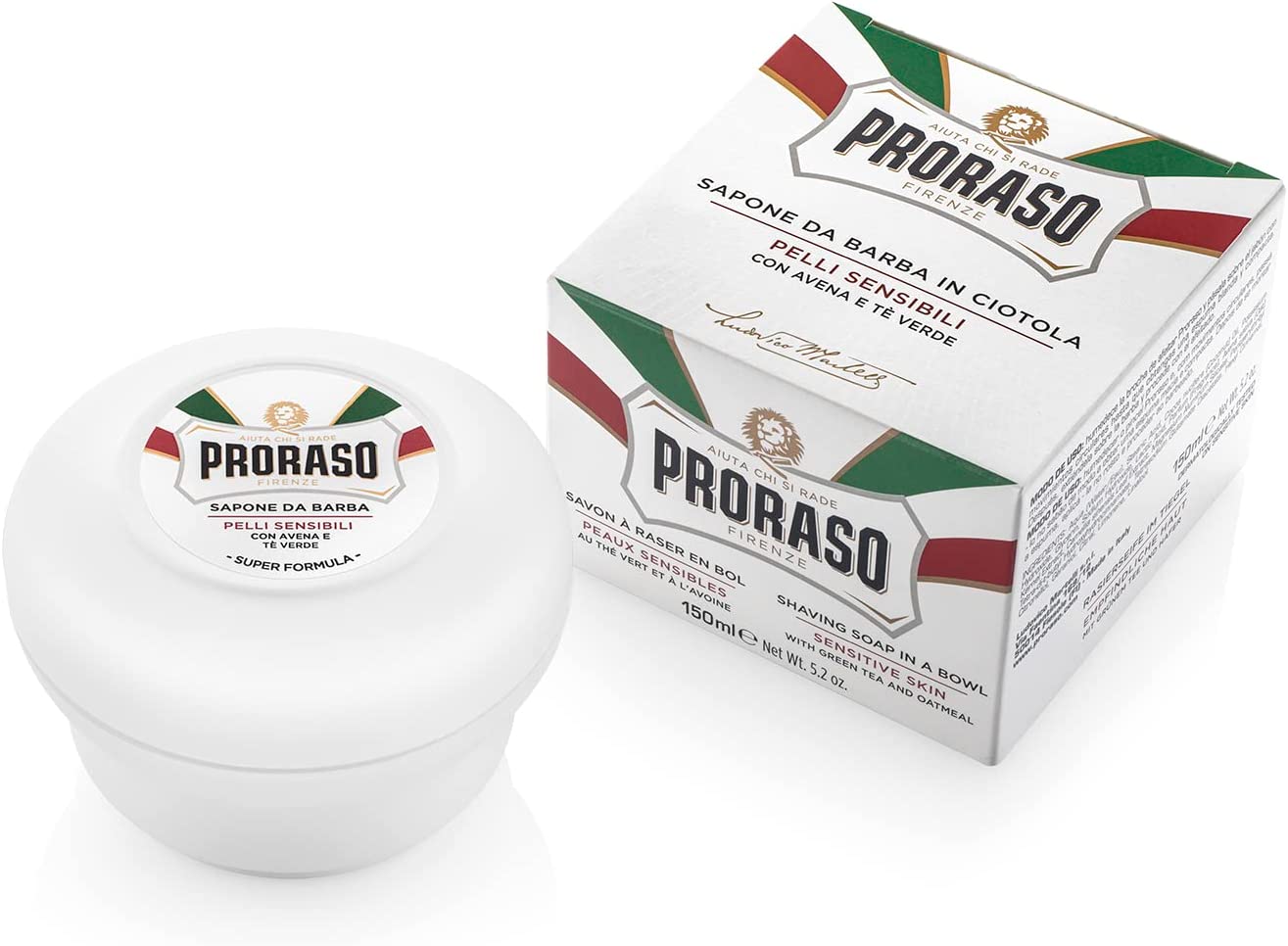 Jabón para Afeitar Proraso Piel Sensible con Avena $289