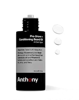 Foto 2 | Aceite Para Barba Anthony Para Antes Del Afeitado Y Acondicionador, 59 Ml - Venta Internacional.