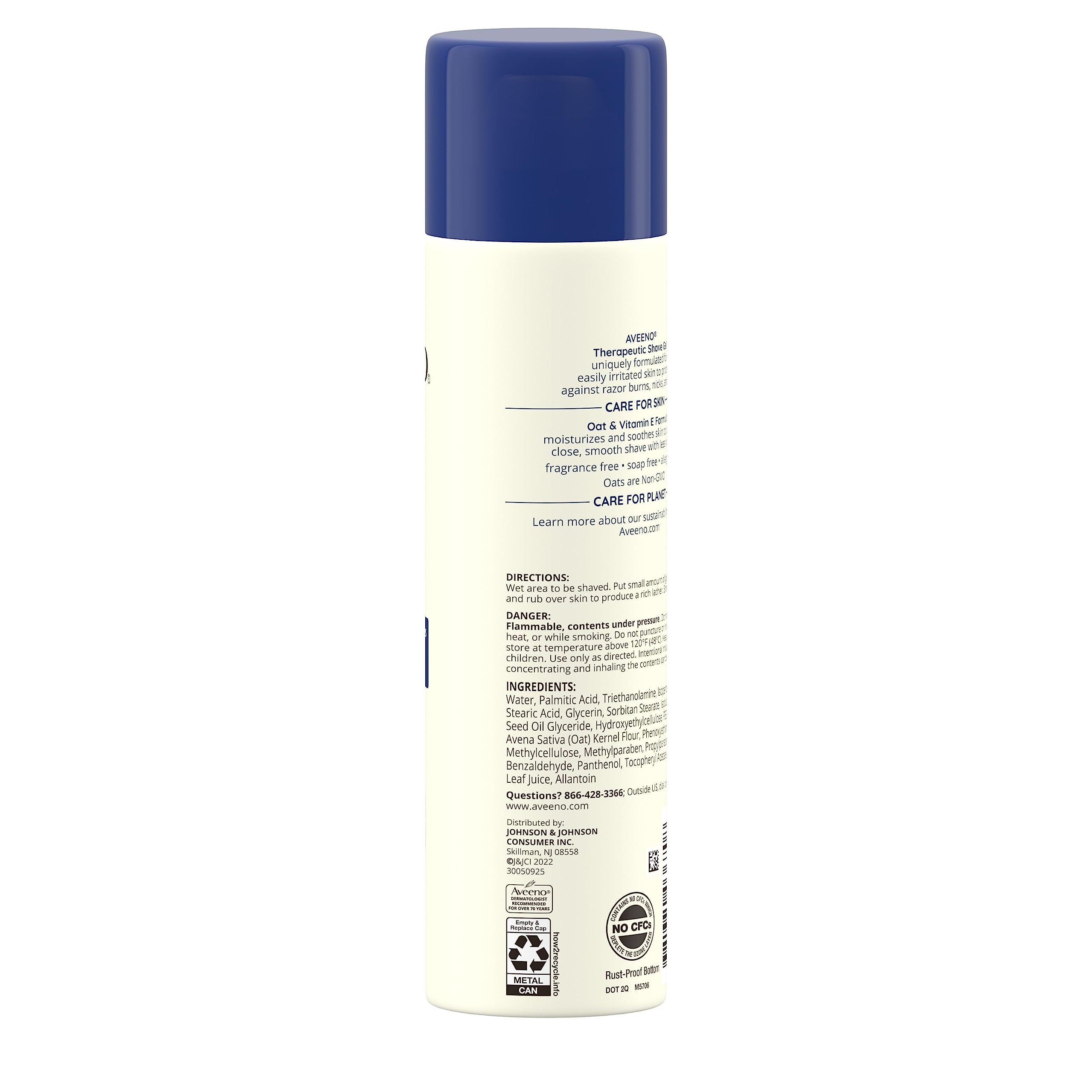Foto 6 pulgar | Gel De Afeitar Aveeno Therapeutic Con Avena Y Vitamina E 200 Ml - Venta Internacional.