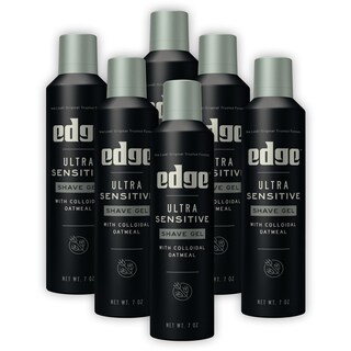 Foto 1 | Gel De Afeitar Edge Ultra Sensitive Para Hombres Con Avena Coloidal 6p - Venta Internacional.