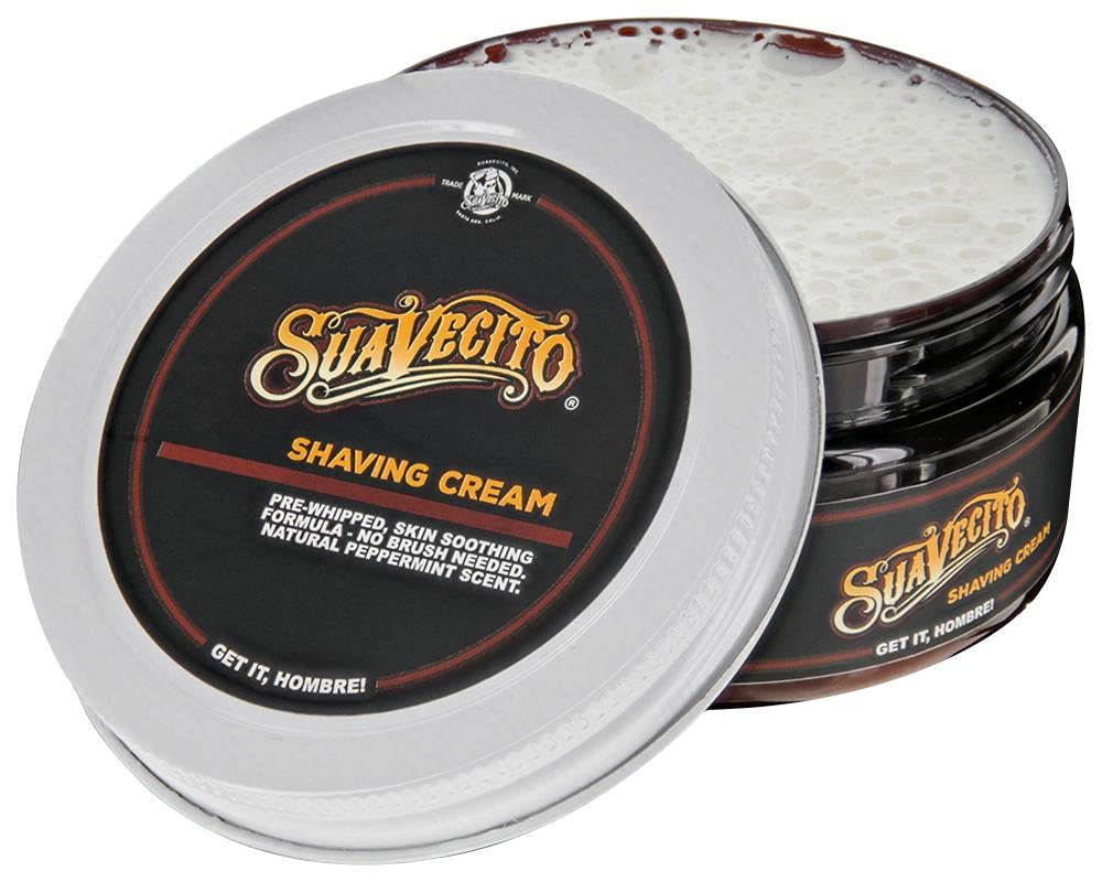 Foto 3 pulgar | Crema De Afeitar Suavecito 240 Ml De Menta Natural Prebatida - Venta Internacional.
