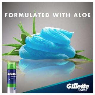 Foto 4 | Gel De Afeitar Gillette Series Sensitive Skin 207 Ml - Venta Internacional.