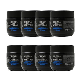 Foto 1 | Crema Para Afeitar 180gr Barber Style (caja 8pz)
