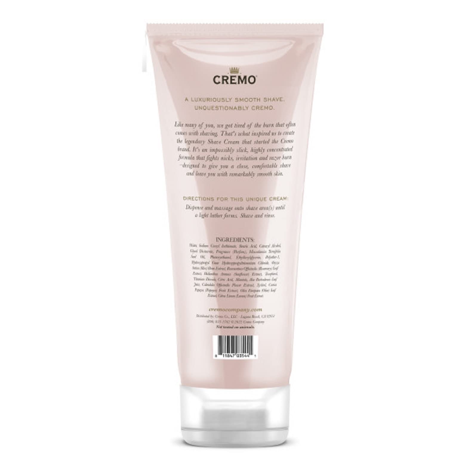 Foto 4 pulgar | Crema De Afeitar Cremo Jasmine Tuberose Hidratante 180 Ml - Venta Internacional.