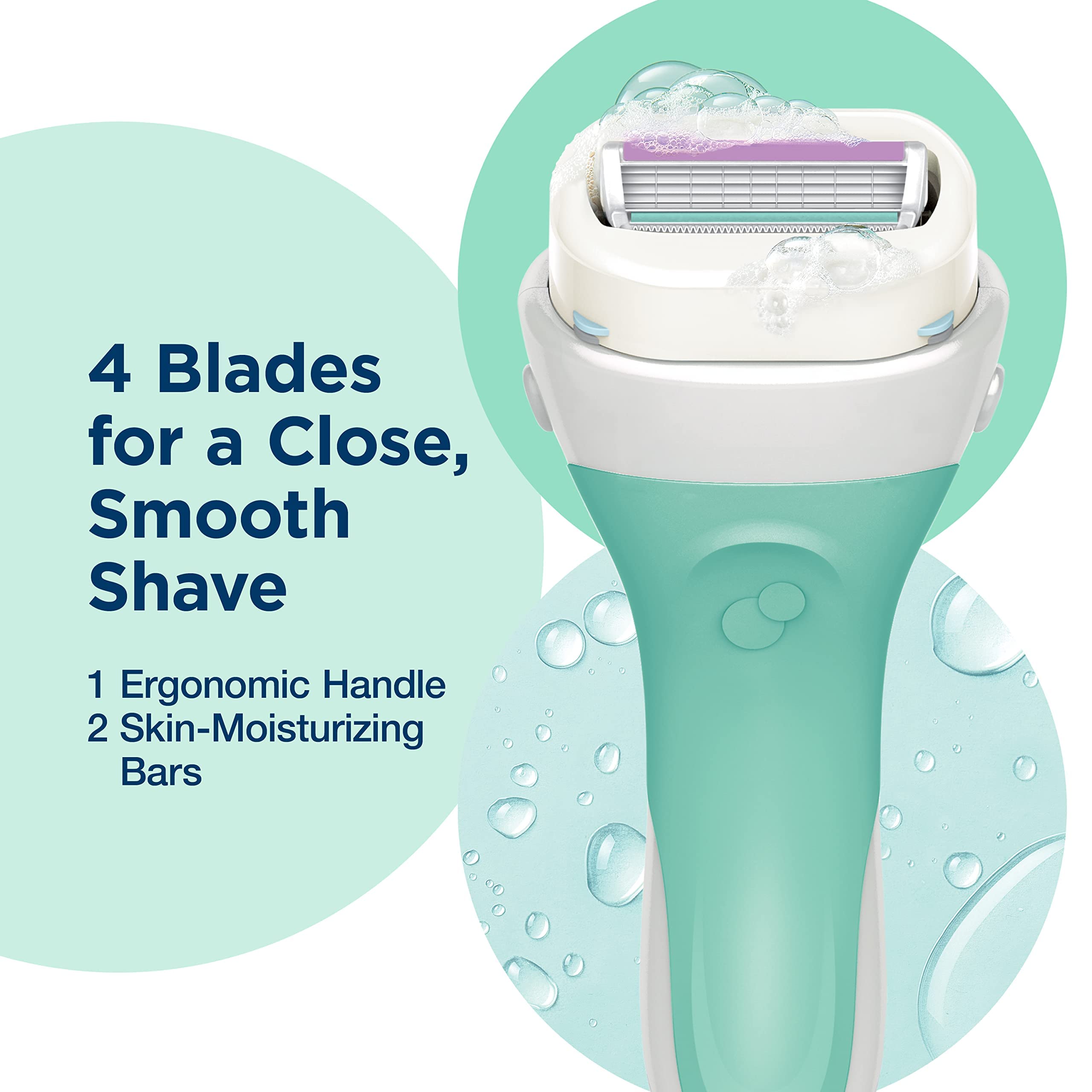 Foto 5 | Razors Schick Intuition Sensitive Care Para Mujer Con Aloe - Venta Internacional.