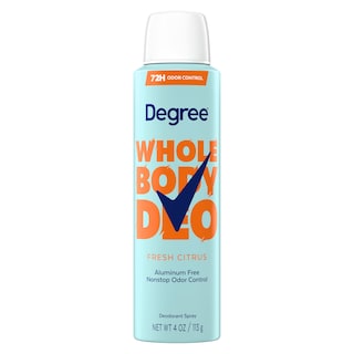 Foto 1 | Desodorante En Aerosol Degree Whole Body Fresh Citrus, 120 Ml, Para Mujer - Venta Internacional.